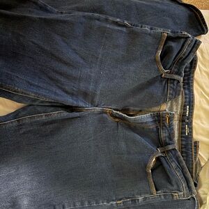 Old Navy Women's Dark Blue High-Rise Jeans